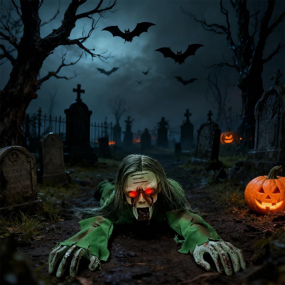 Grave Crawler — Motion-Activated Halloween Zombie