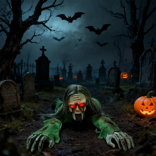 Grave Crawler — Motion-Activated Halloween Zombie